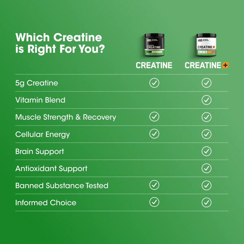 OPTIMUM NUTRITION CREATINE MONOHYDRATE PLUS POWDER