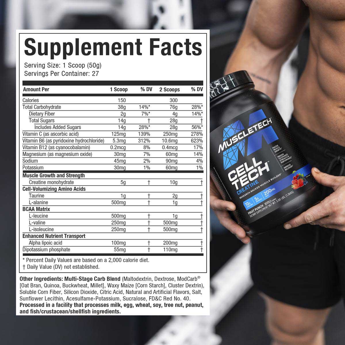 MUSCLETECH CELL TECH CREATINE