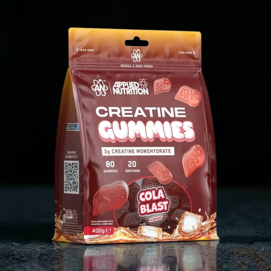 Applied Nutrition Creatine Monohydrate 80 GUMMIES
